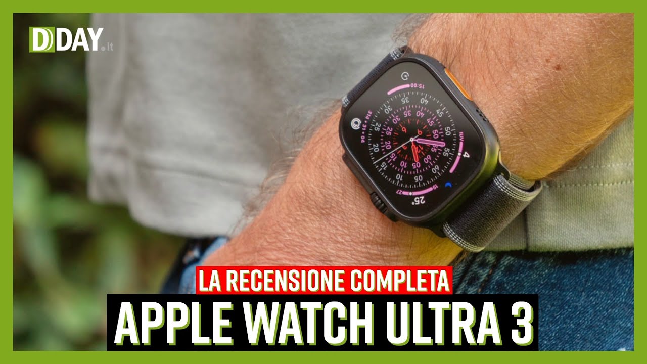 Recensione Apple Watch Ultra 3. Piccoli ritocchi e uno sguardo al futuro