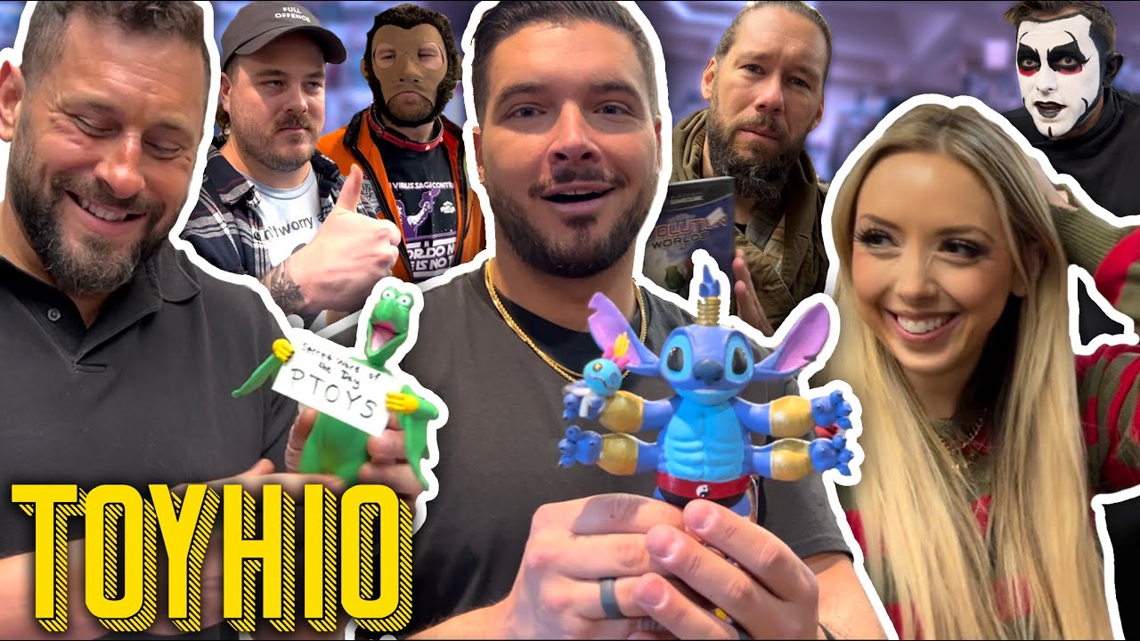 Toy Hunt Vlog • Colt Cabana, The Bunny, Danhausen & Ethan Page on HUGE FIG HUNT at Toyhio