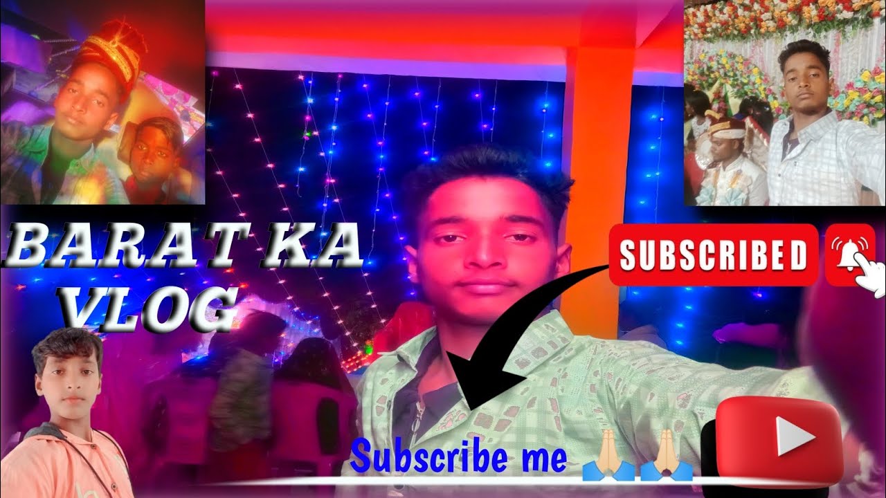 Barat ka vlog #trendingvideo #youtubevideo #vlog #vloging #subscribeme 🙏🏻🙏🏻