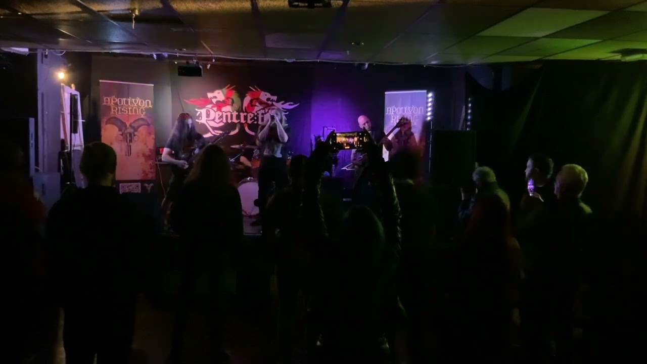 Apollyon Rising Live at Mcleans Pub Pentre Deeside For Pentre Fest 2023