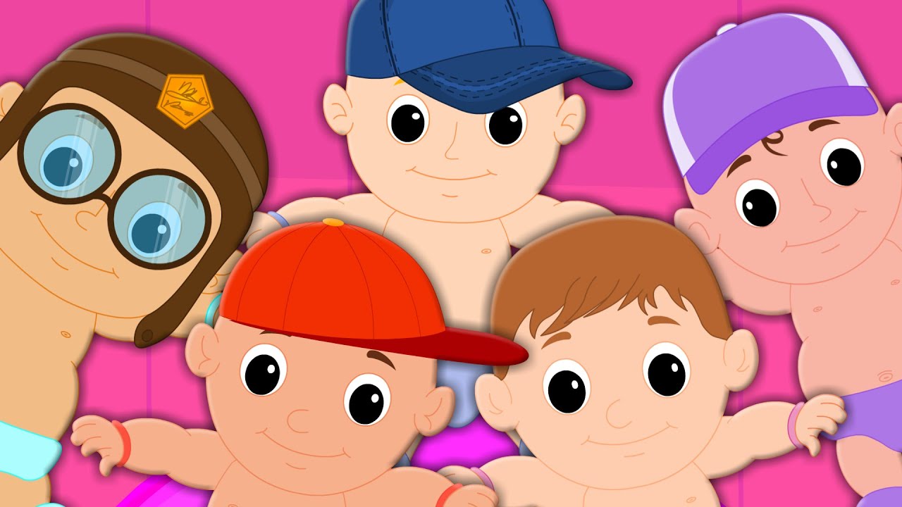 Five Little Babies | Original Nursery Rhymes From Oh My Genius
