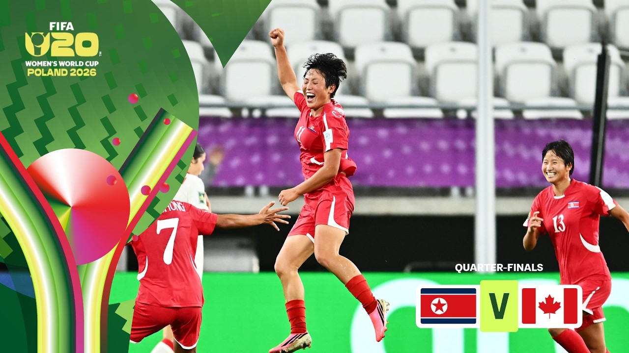 DPR KOREA ADVANCES TO THE SEMI-FINALS | FIFA U-20 Women's World Cup 2026&trade; Highlights