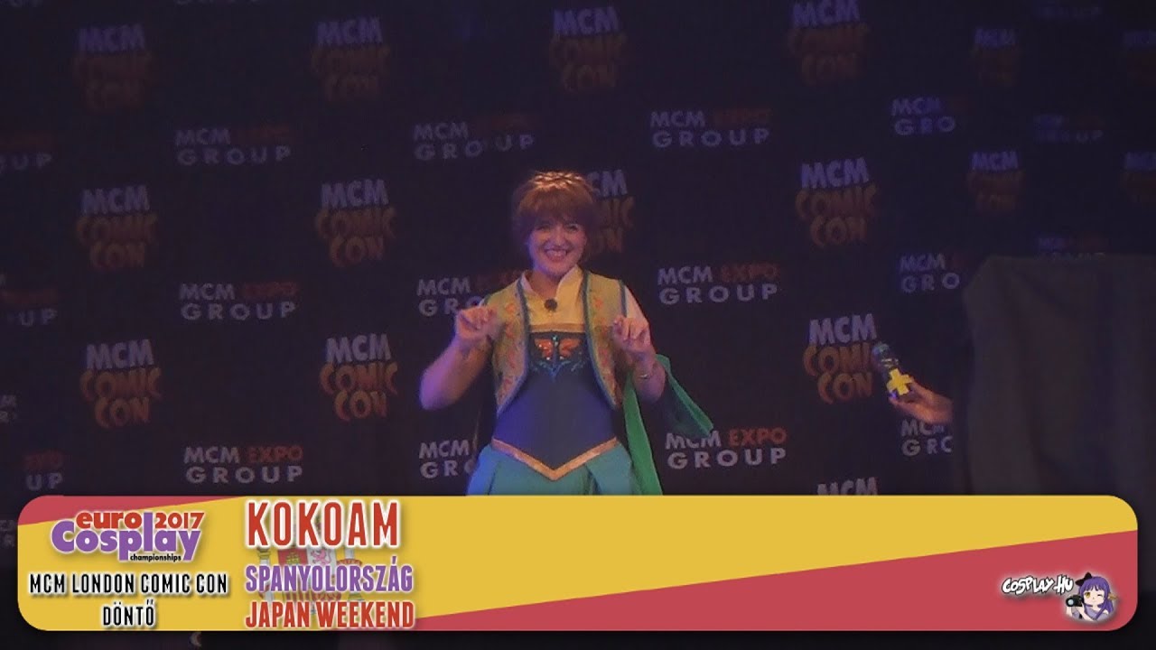 MCM LONDON COMIC CON 2017 - Eurocosplay Final - 24 - Spanish finalist