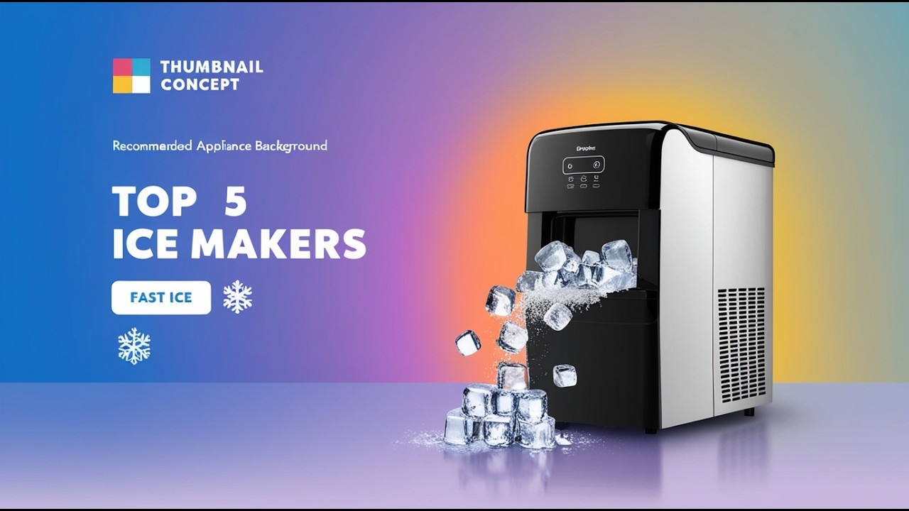 Top 5 Best Ice Makers 2026 🧊 Fast Portable Countertop Ice Machines