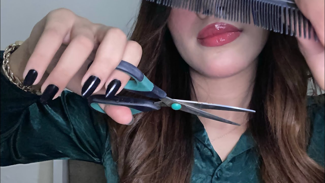 ASMR Haircut ✂️🎀 (Fast & Aggressive) No Talking