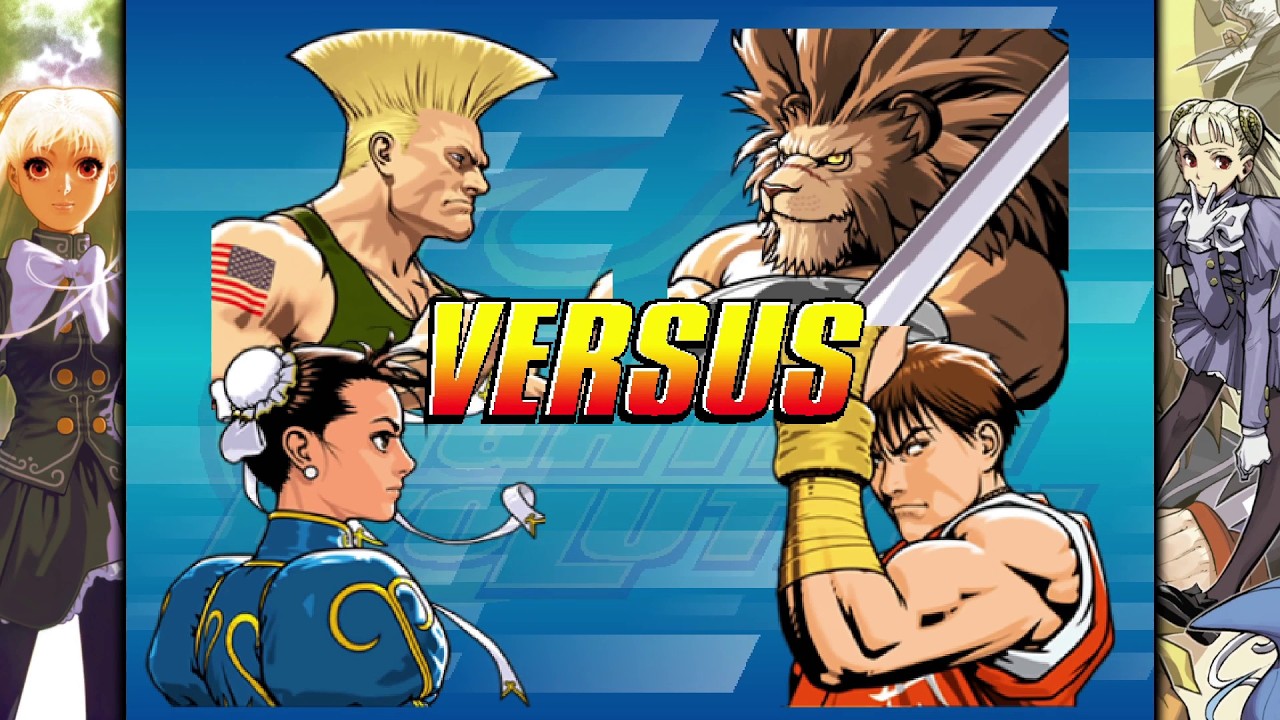 Capcom Fighting Collection 2: Capcom Fighting Evolution (Steam) - Guile/Chun-Li vs. Leo/Guy