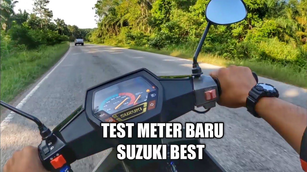 SUZUKI BEST TEST METER BARU | METER MINYAK BUAT HAL😂 🧭