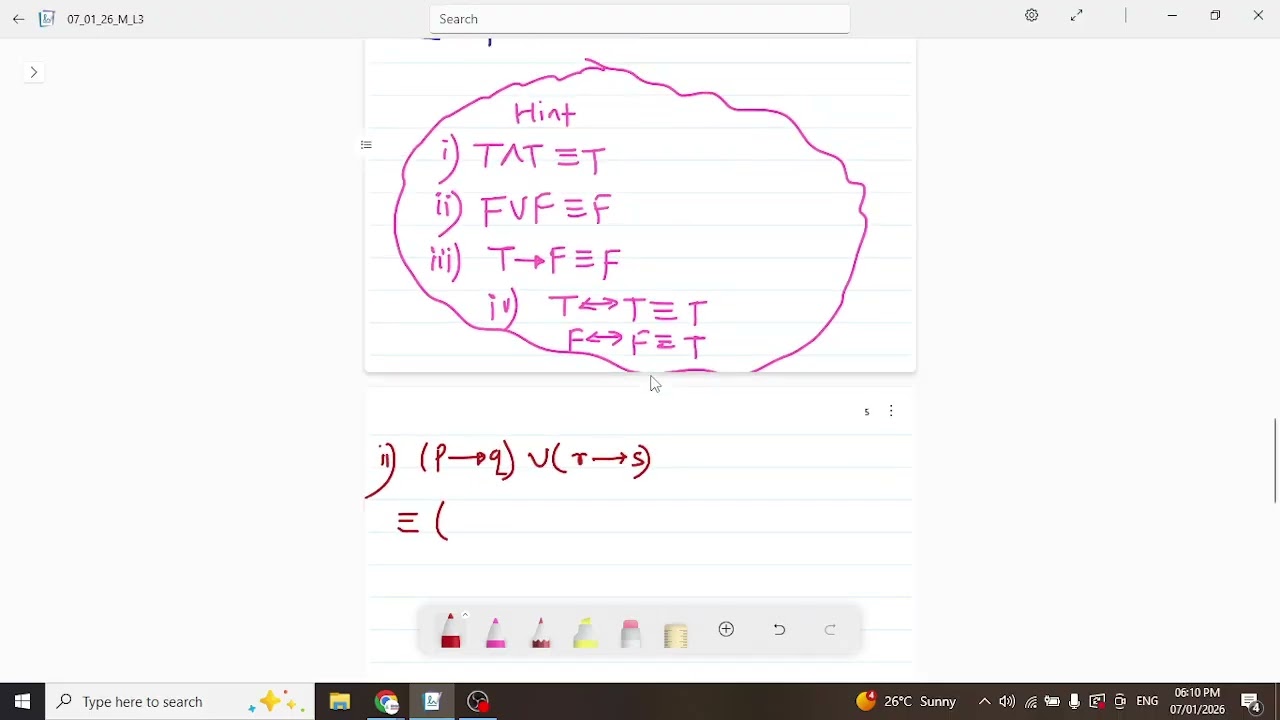 Compound Statements I Types of Connectives I Part 2 I Mathematical Logic I Class XII