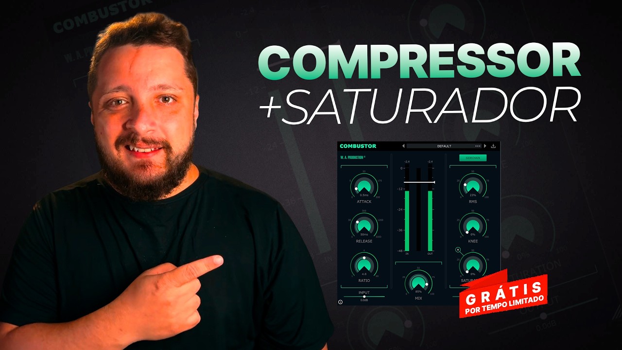 🚨Compressão e 5 Saturações diferentes com o Combustor (GRÁTIS POR TEMPO LIMITADO)