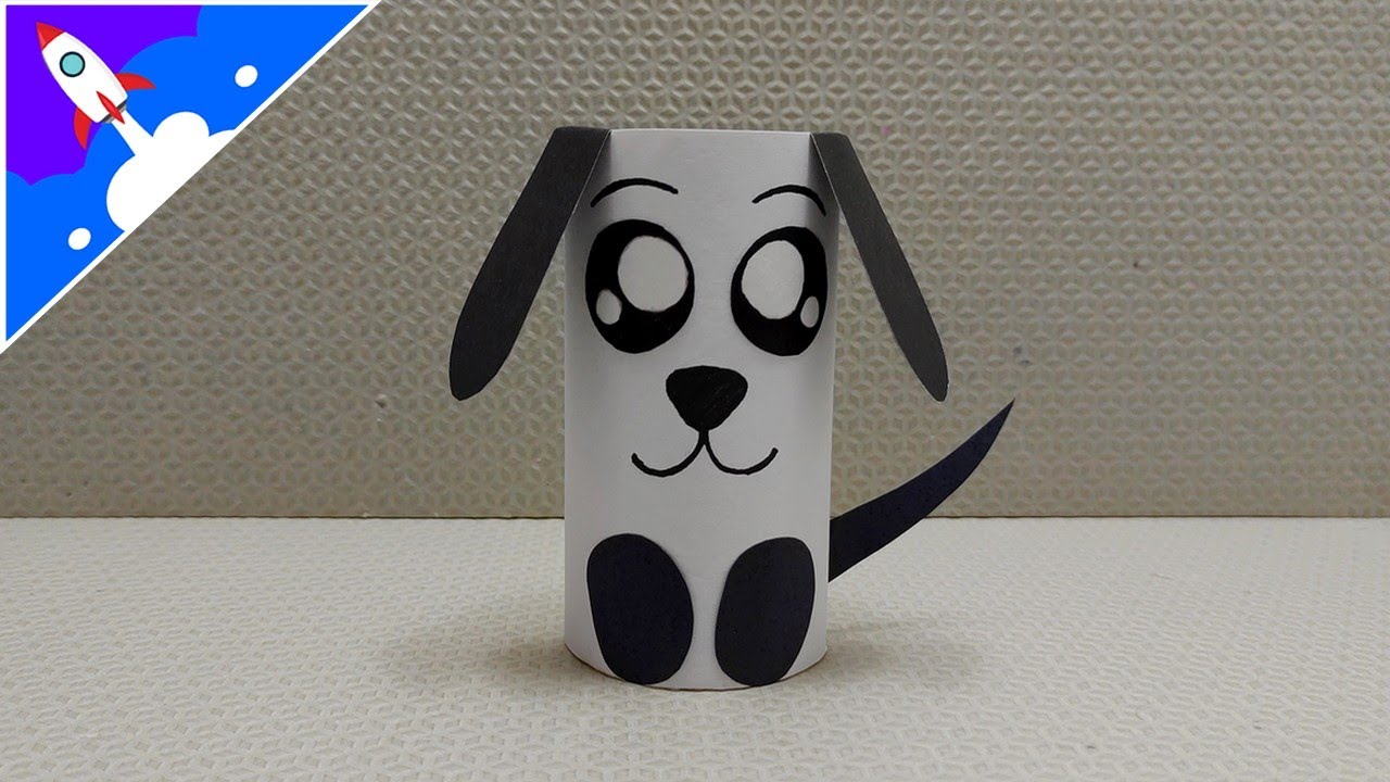 Como fazer um cachorro de papel