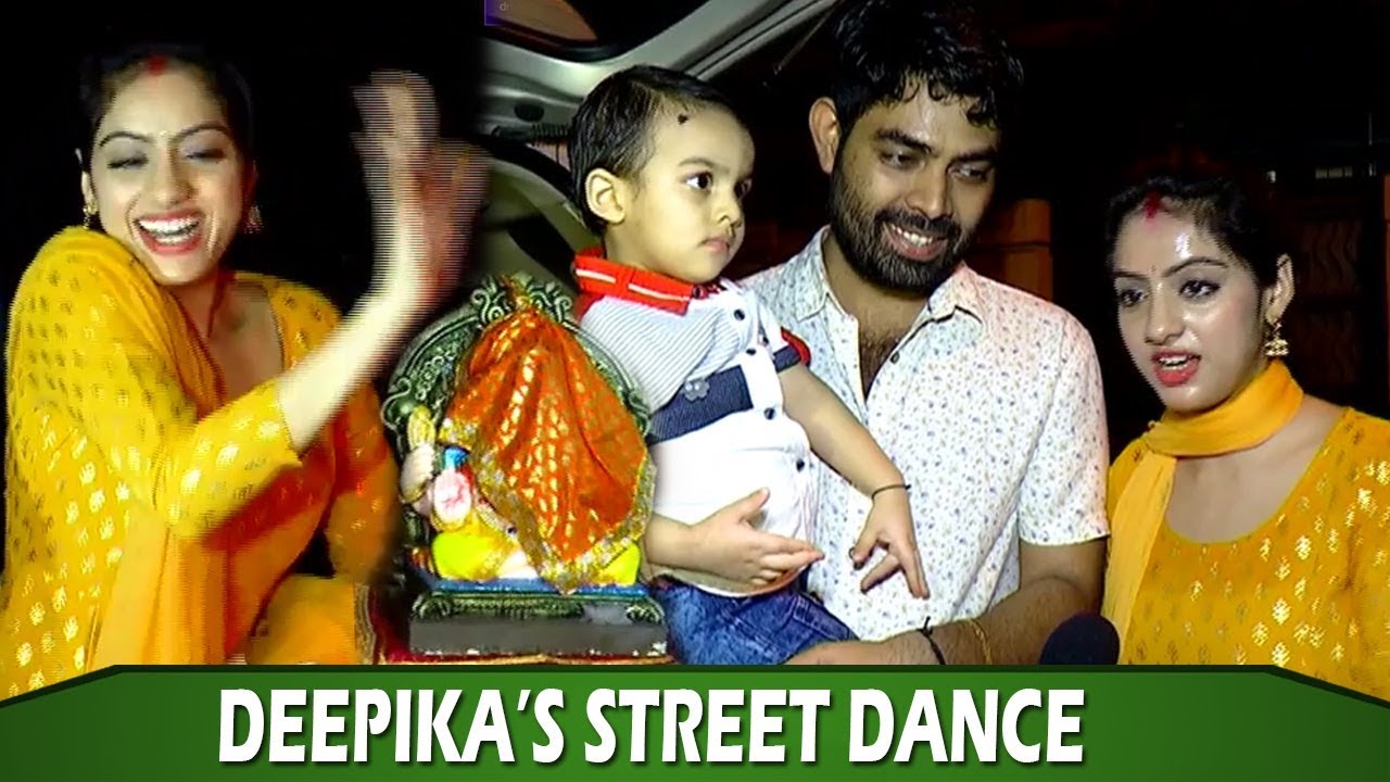 Welcome Bappa: Kavach 2 Actress Deepika Singh Ganpati Dance On Bringing Ganesha Home| Telly Reporter