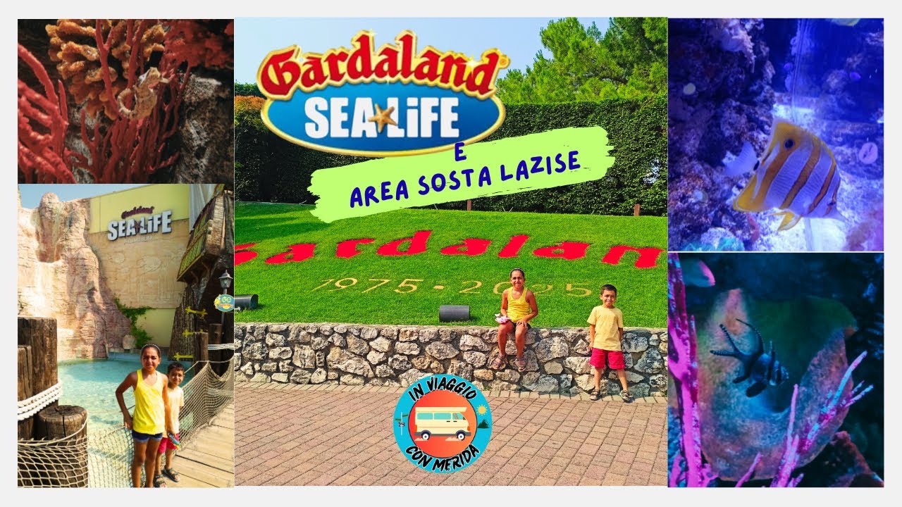 SEA LIFE Gardaland & Area Sosta Camper Lazise 🐠🚐| In Viaggio con Merida | Video 70