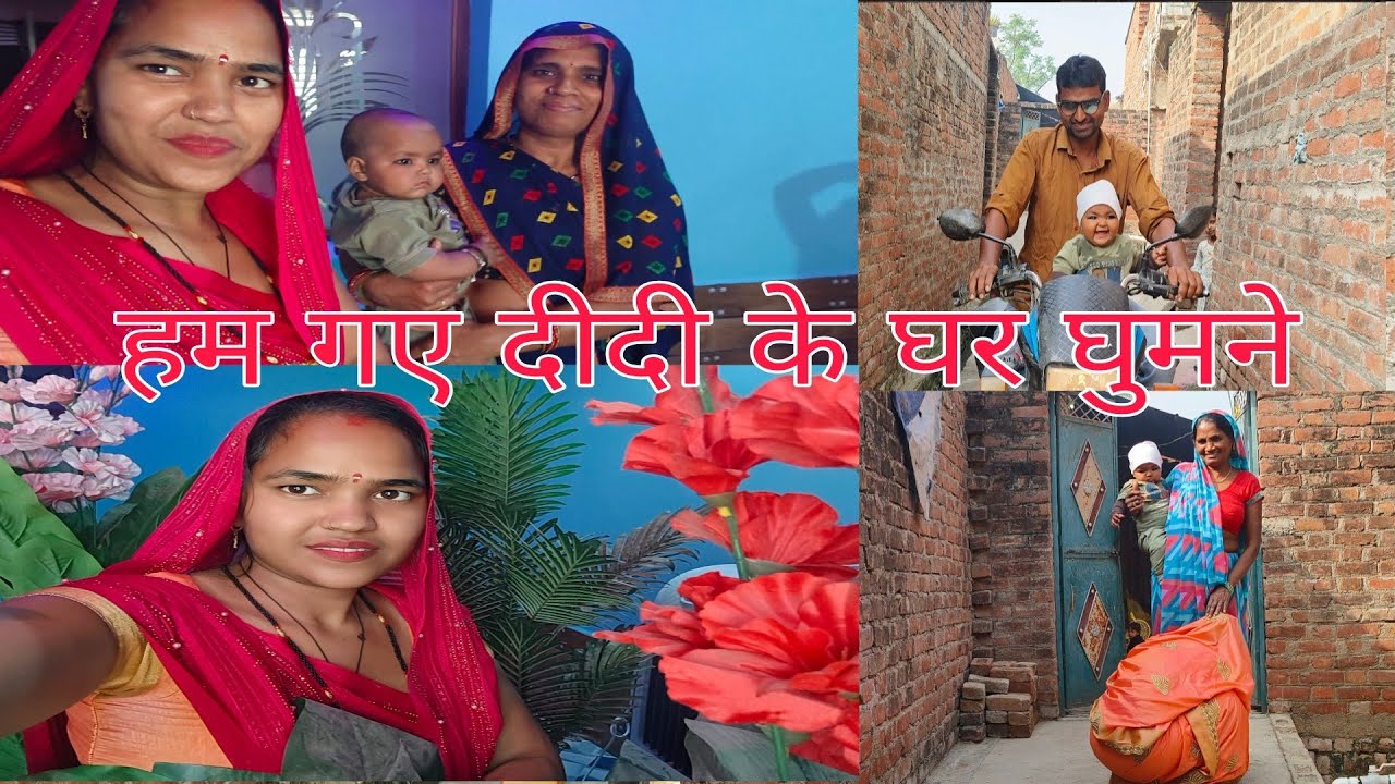 सालिनी को उनकी दीदी ने कियो बुलाया अपने घर  #dailyvlog 