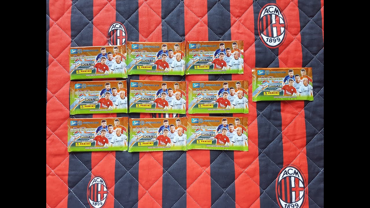 POWRÓT DO PRZESZŁOŚCI - PANINI LOTTO EKSTRAKLASA 2017/18 - OTWIERAM 10 SASZETEK Z OSTATNIEJ EDYCJI!!