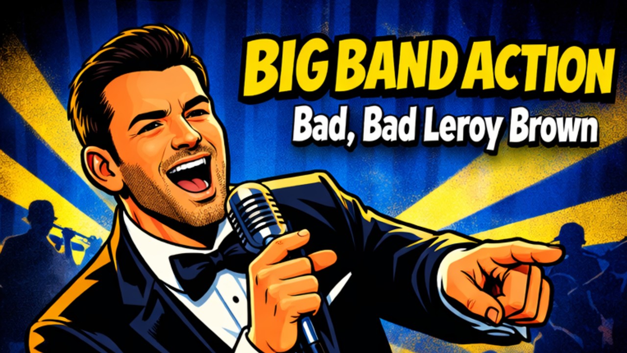 Shane Hampsheir - Bad, Bad Leroy Brown (with the Ben Beddoes Big Band)