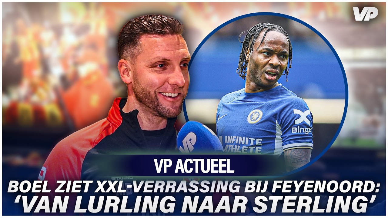 Go Ahead Eagles-trainer BOEL ziet STERLING aansluiten bij FEYENOORD: 'Best APART...' 🤔