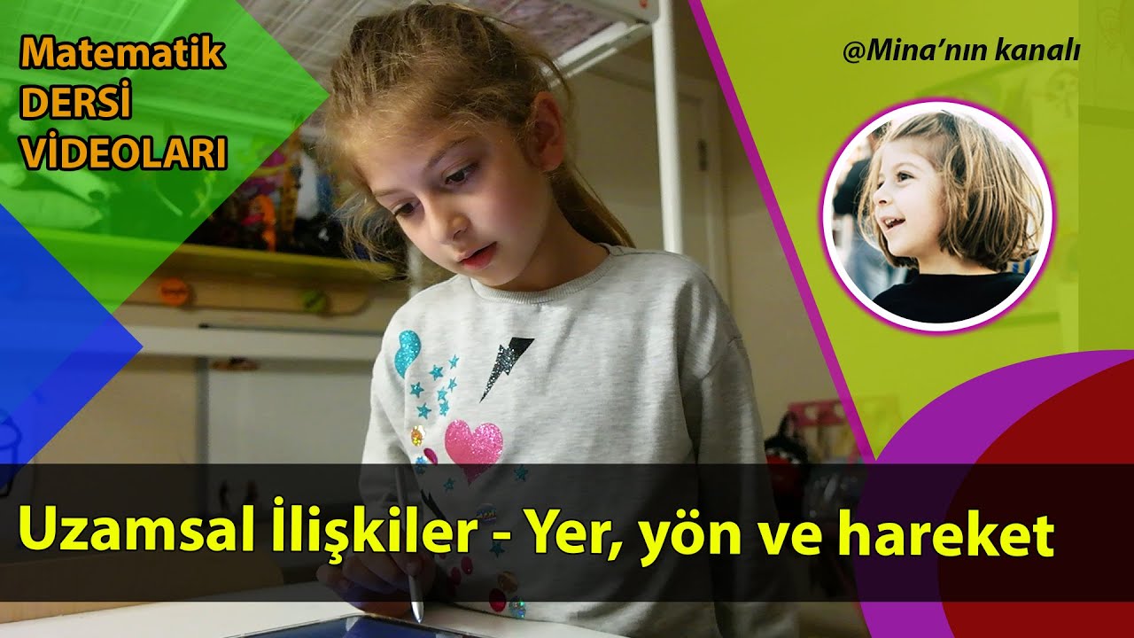 Uzamsal ilişkiler - Yer, yön ve hareket  / Matematik Dersi Videoları