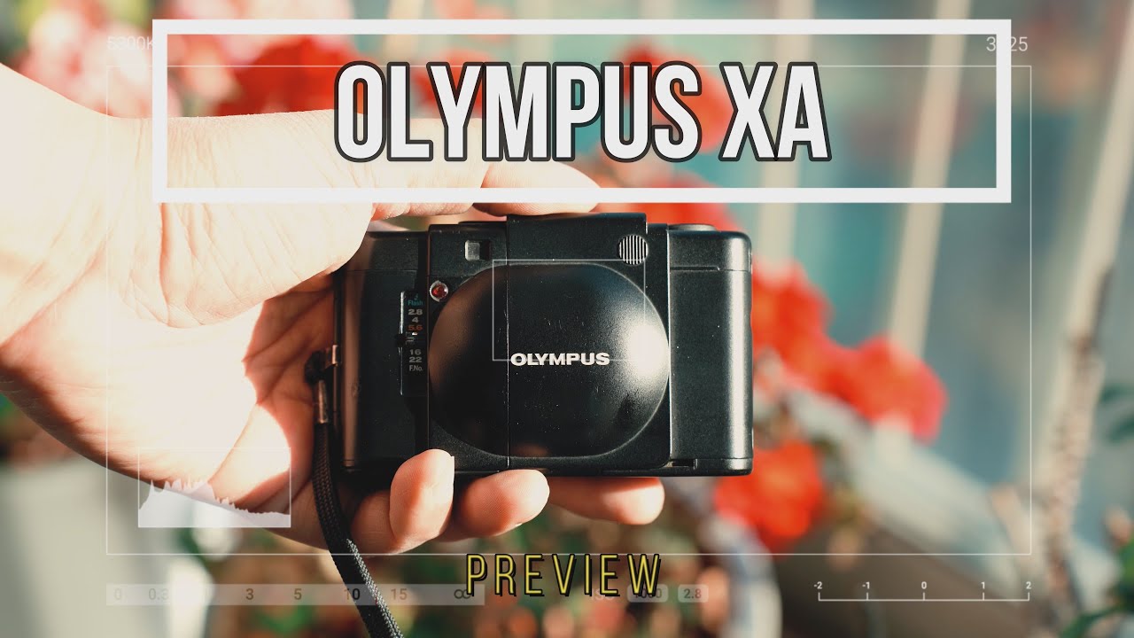 클래식 필름 카메라, 빈티지 필름 카메라, RF Camera - Olympus XA preview ; RF 필름 카메라 올림푸스 XA 프리뷰
