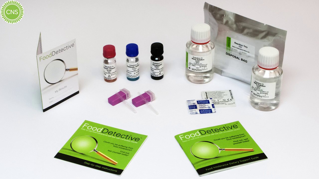 Instrucciones Test de Intolerancia Food Detective