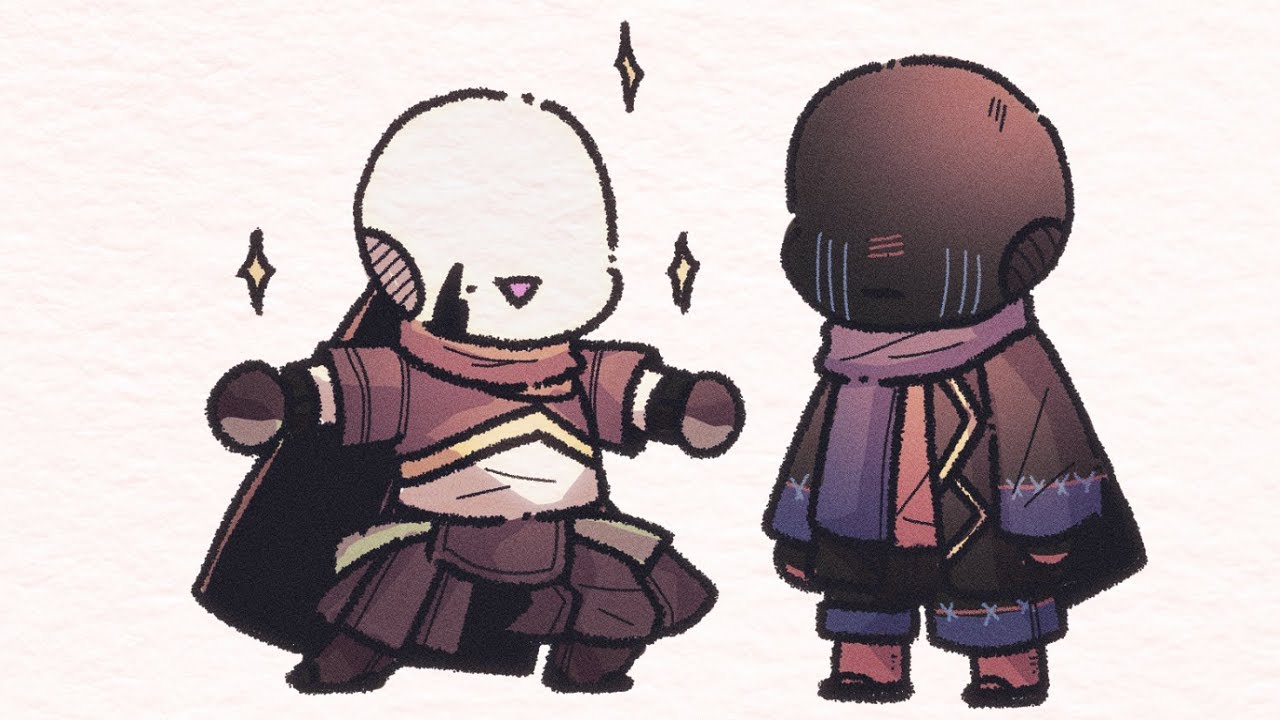 Ink Sans And Error Sans Are So Cute【 Undertale Comic Dub Compilation 】
