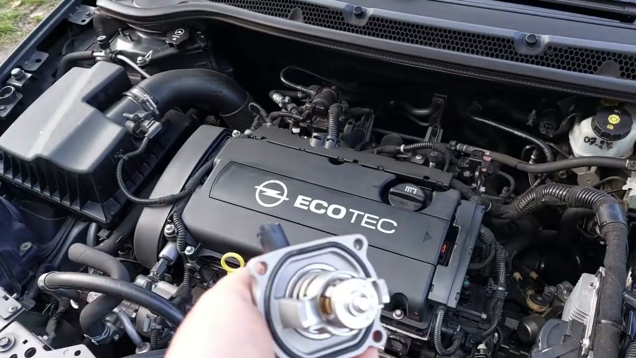 Reupload  Opel Astra J  1,6  A16XER Termostat