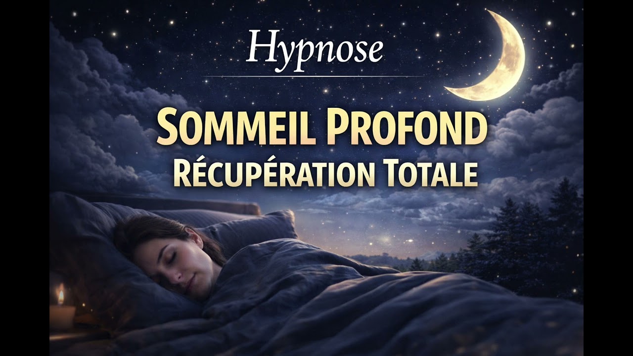 Hypnose Sommeil Profond et Réparateur 🌙 Récupération Totale du Corps et de l’Esprit
