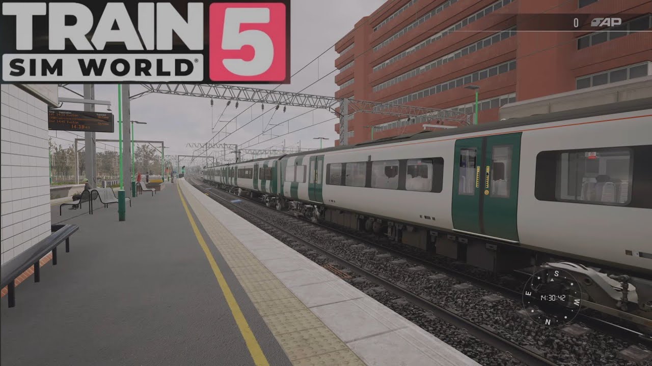 Train Sim World 5 WCML South free roam around Watford Junction PS5 gameplay