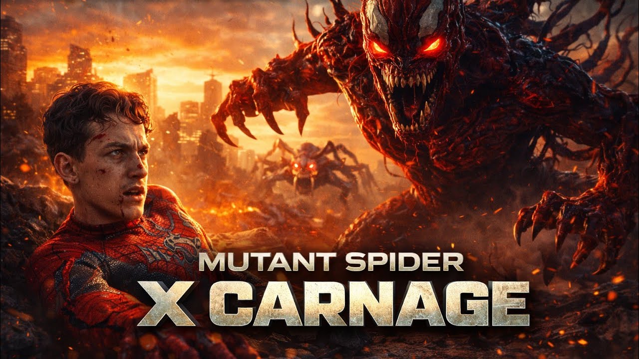 MUTANT SPIDER X CARNAGE &ndash; Final Battle Trailer (2026) | AI Movie Concept | seedance 2.0
