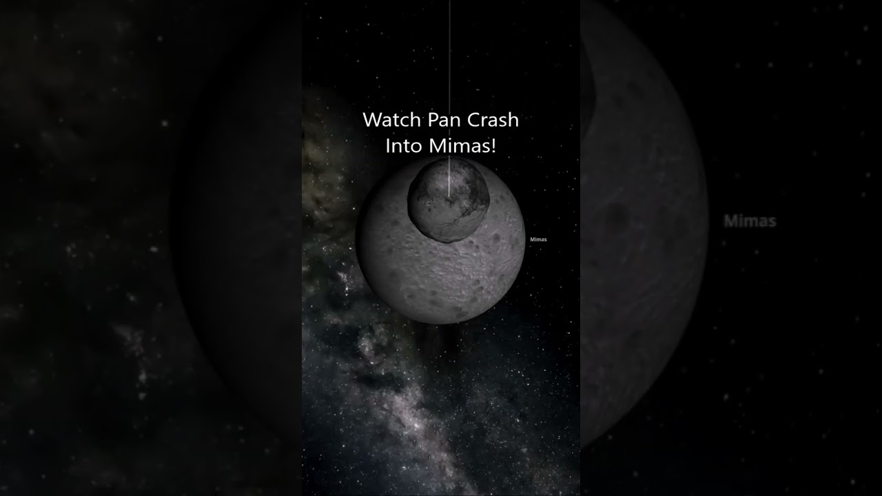 Pan vs. Mimas Collision
