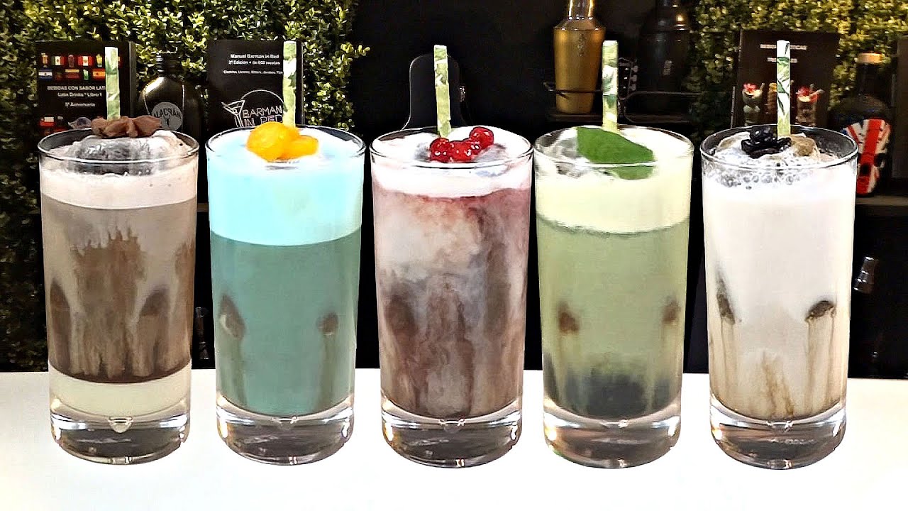 5 Bebidas con RASPADOS o GRANIZADOS de CAFE que tienes que probar ☕