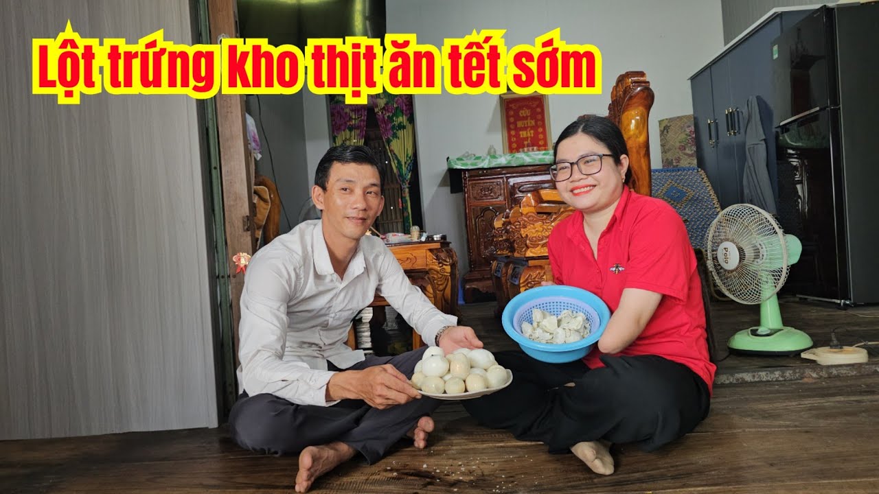 Lột Hột Vịt Ăn Tết Sớm....