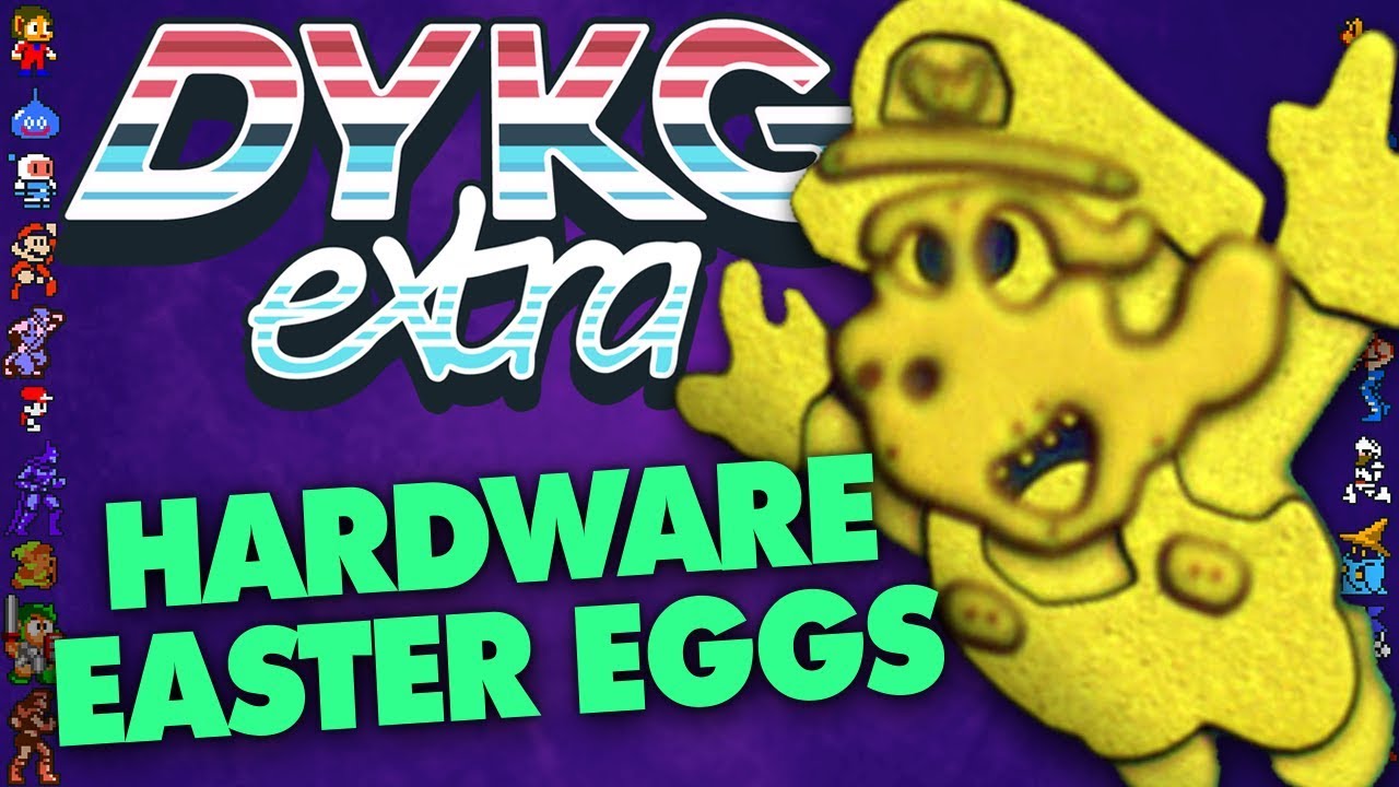 Video Game Chip Art [Hardware Easter Eggs] - Did You Know Gaming? extra Feat. Greg