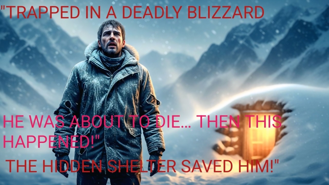 How to Survive a Mountain Blizzard Alone – The Hidden Shelter That Saved His Life