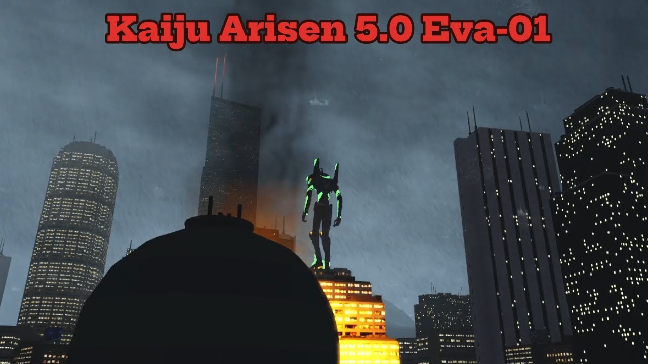 Eva 01 Showcase+Gameplay! Kaiju Arisen 5.0