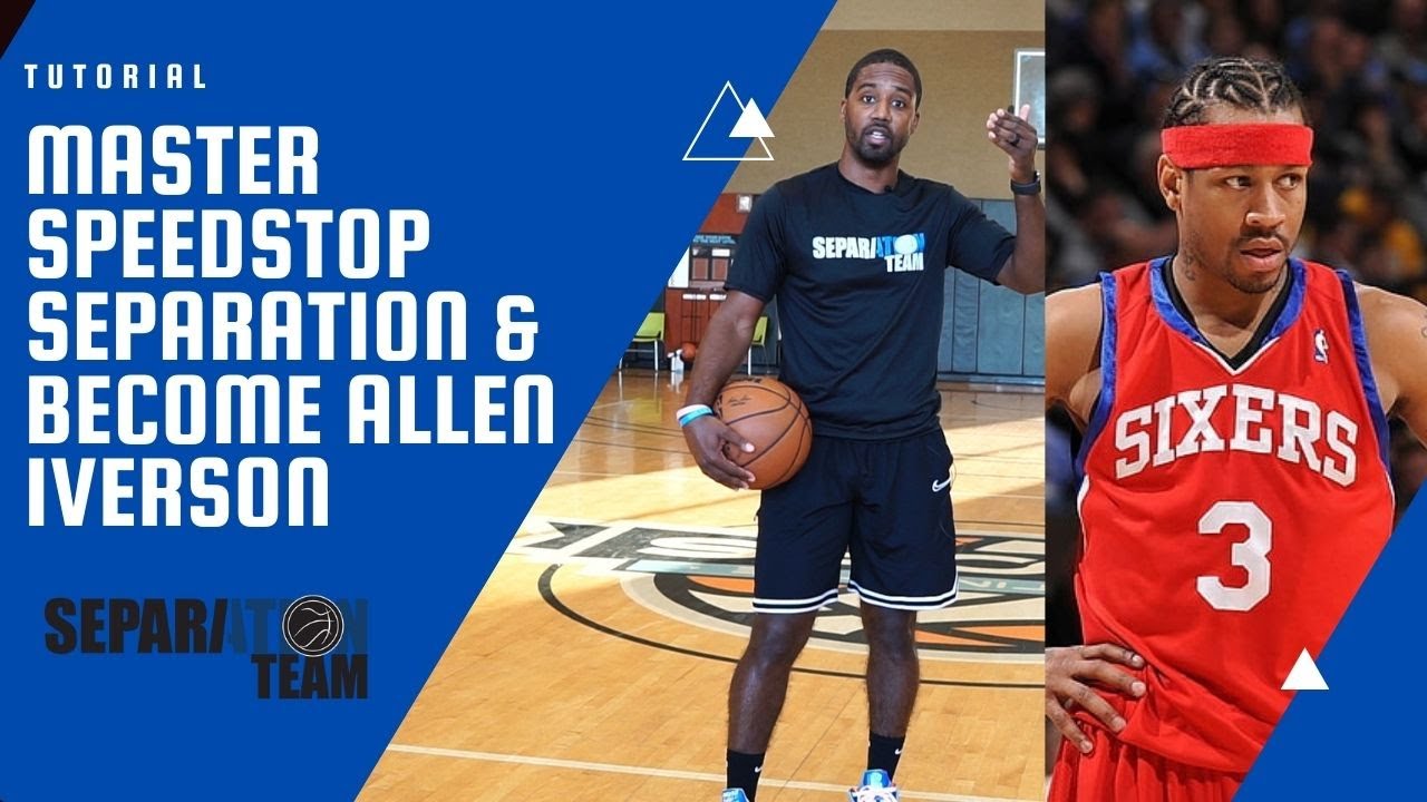 MASTER Speed Stop Separation | Learn to Move like ALLEN IVERSON! 🏀💥