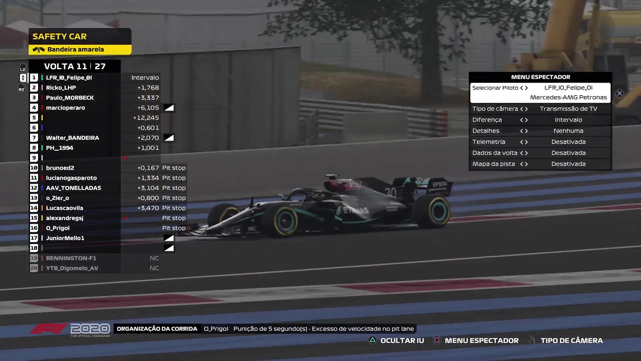 RACE ||GP FRAN&Ccedil;A GRID ELITE|| F1 2020 DRIVERS CLUB