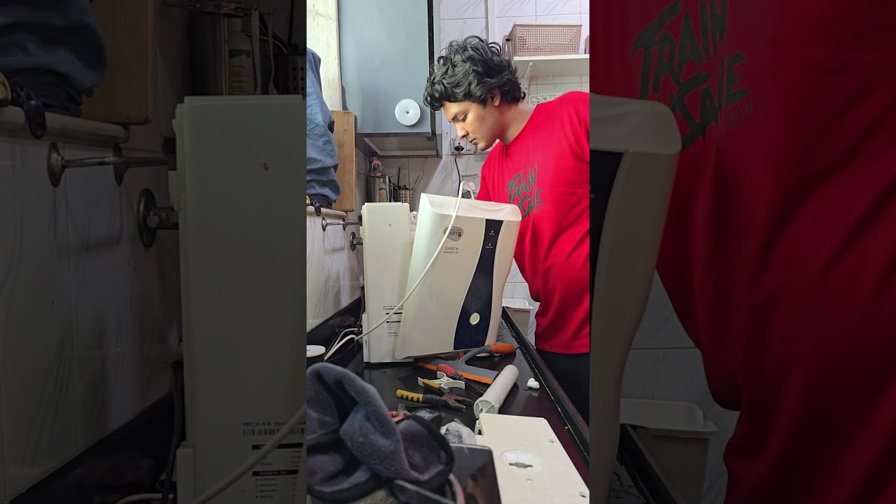 Pureit Classic G2 Mineral RO + UV Full Service At Home Using Aquadyne Filter Kit #diy #timelapse