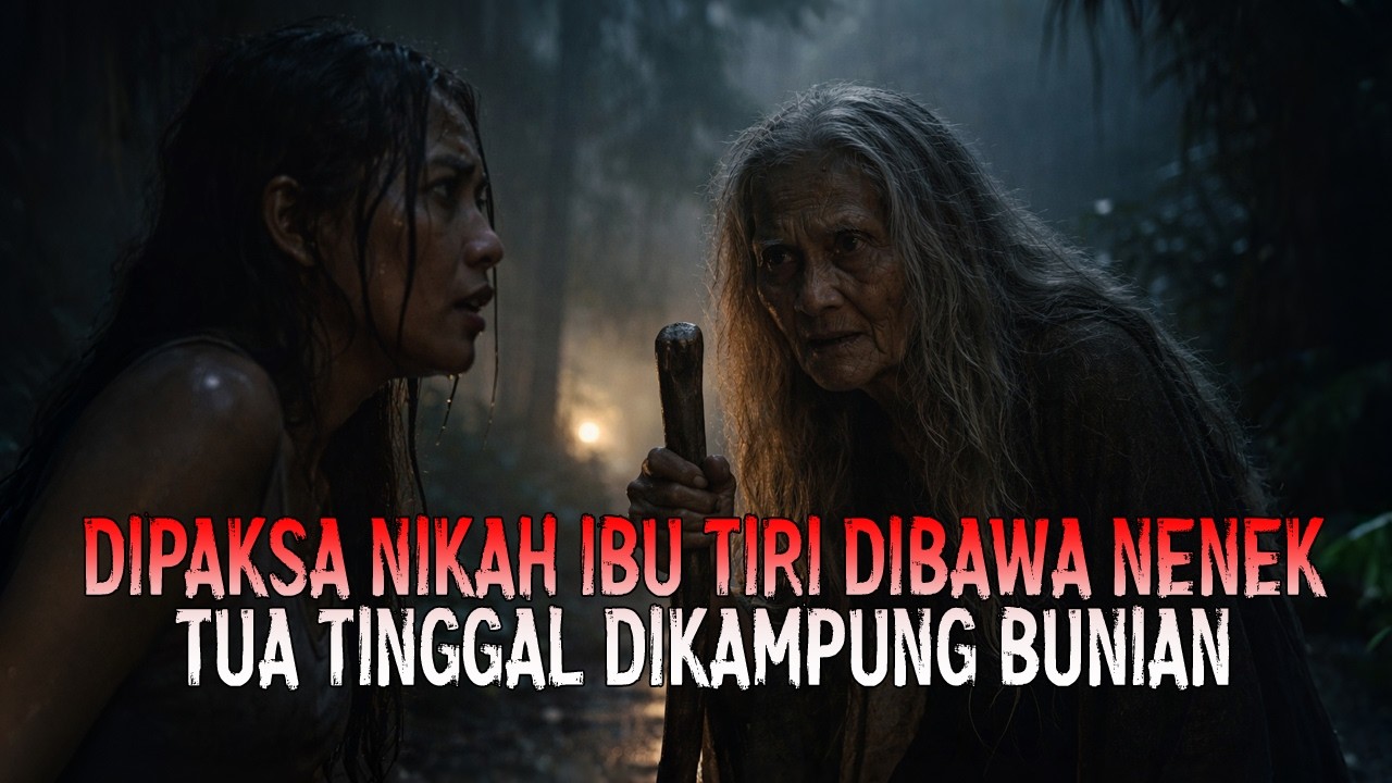 kisah nyata !! DIPAKSA NIKAH IBU TIRI DIBAWA NENEK TUA TINGGAL DIKAMPUNG BUNIAN