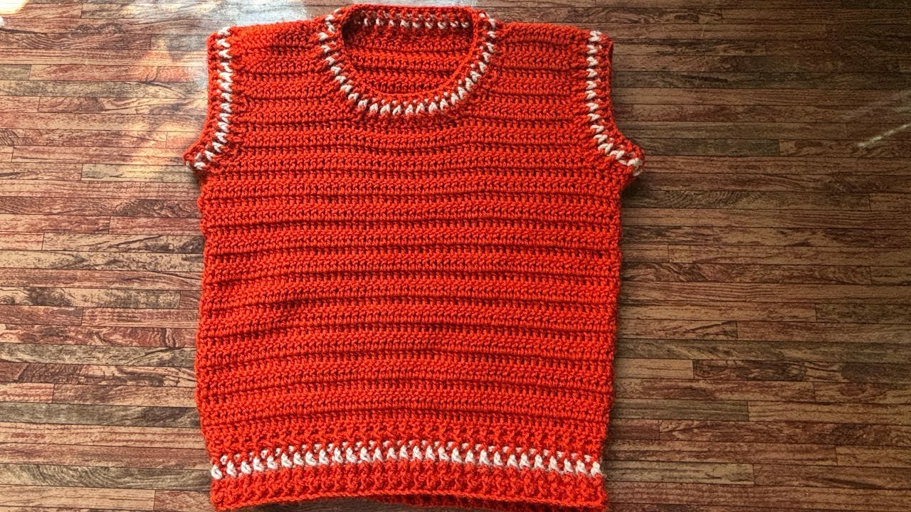 Crochet half sweater for 4 to 5 year old😍