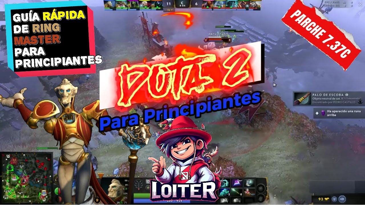Gu&iacute;a r&aacute;pida de RingMaster para principiantes de Dota2!🙌🏽