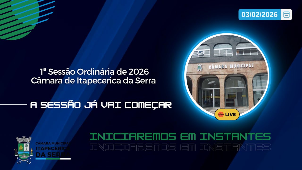 1ª Sessão Ordinária - Câmara de Itapecerica da Serra
