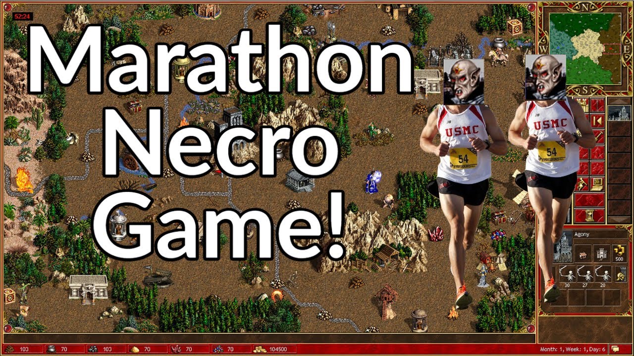 This Necro Game was a Marathon! || Heroes 3 Necropolis Gameplay || Jebus Cross || Alex_The_Magician