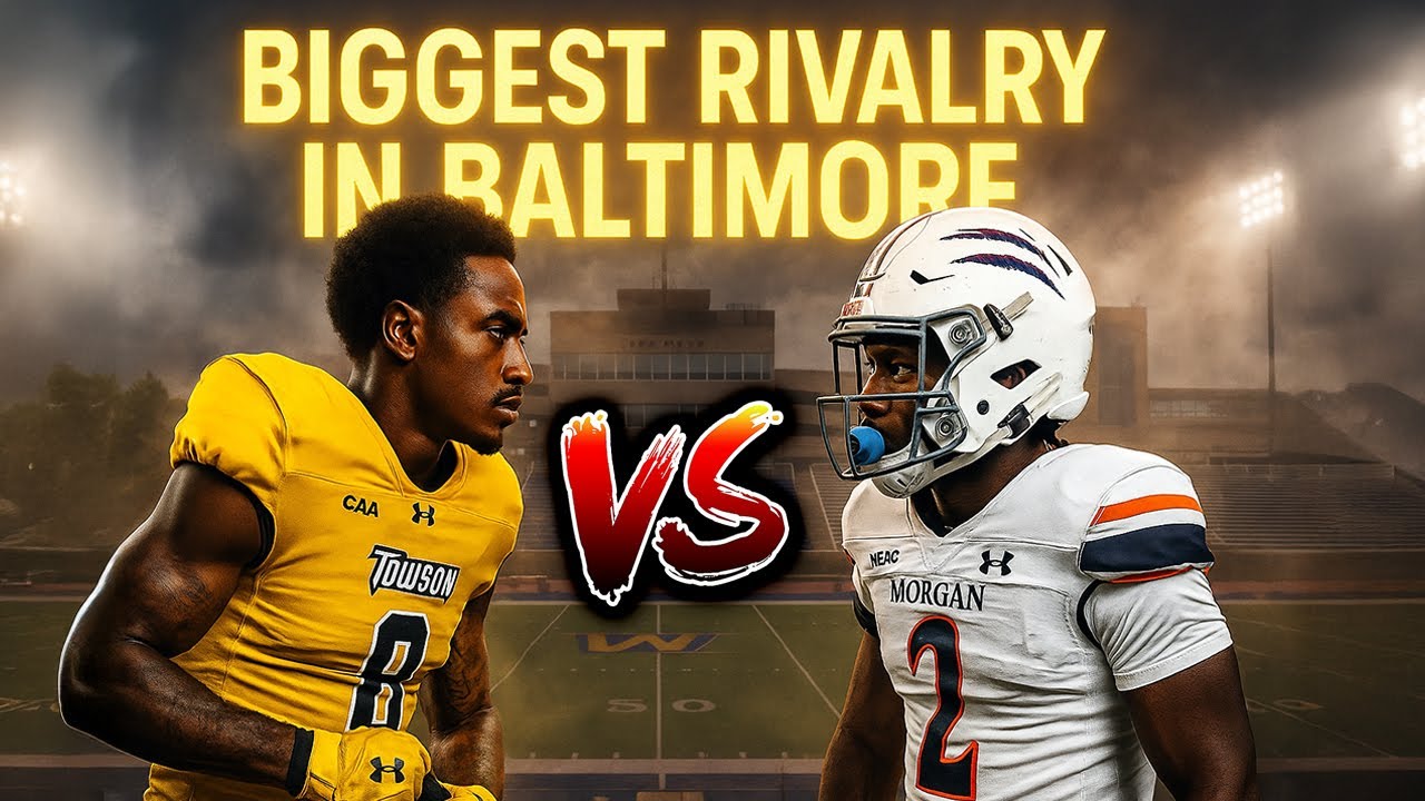 Baltimore’s Biggest College Football Rivalry 🔥 | Morgan State vs Towson University