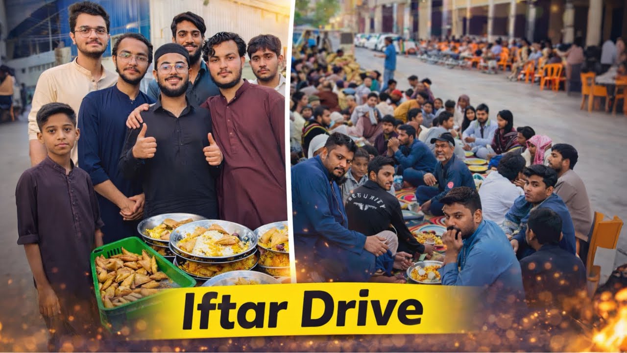 “Ramadan Iftar Drive✨ || 100+ Rozedaron Ko Iftar Karwai ❤️”|| SHAZII VLOGS