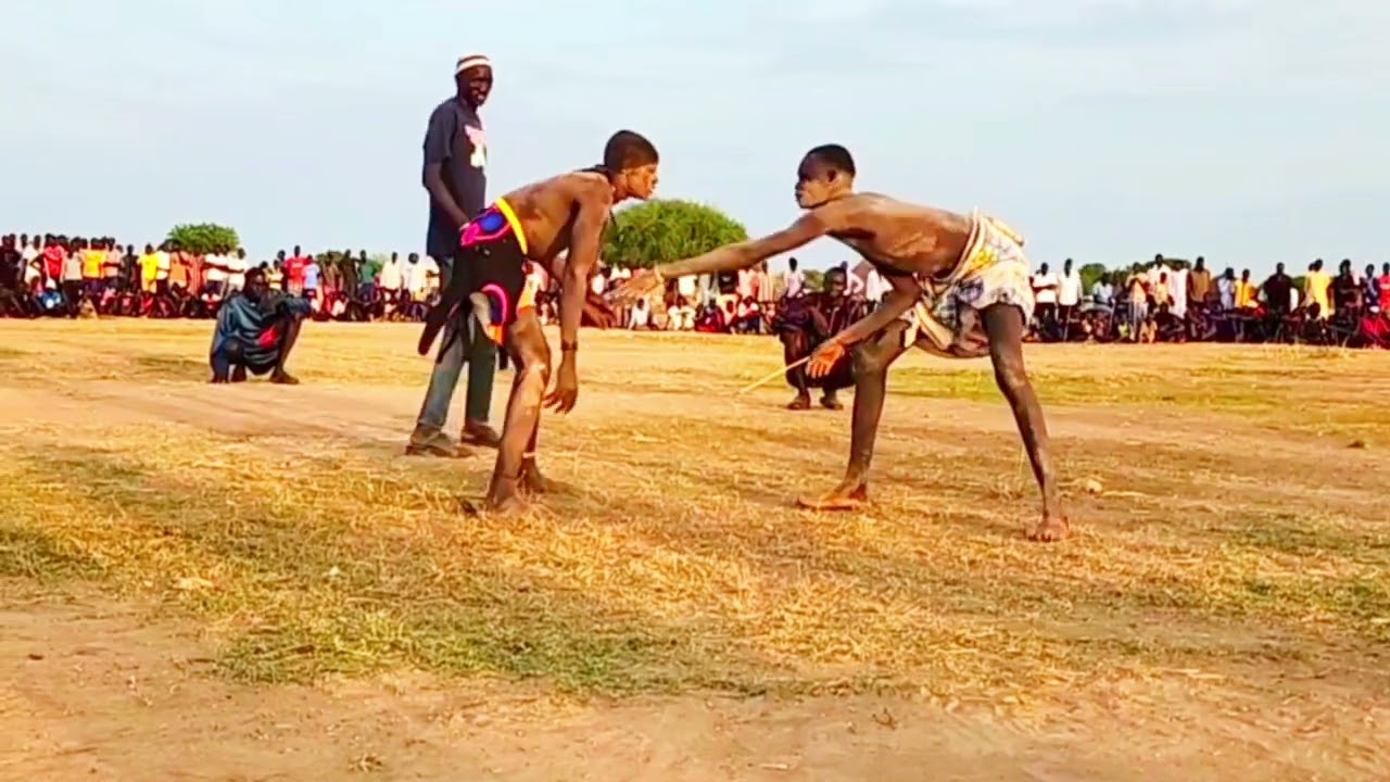 Massive wrestling competition between Angakuei and Adumwuor 🤼‍♂️🔥🇸🇸