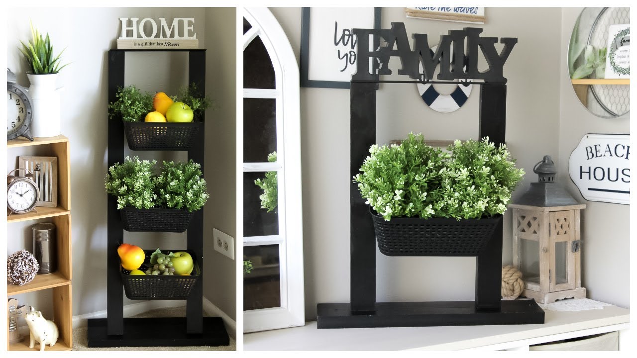 DOLLAR TREE BASKET ORGANIZER DIY