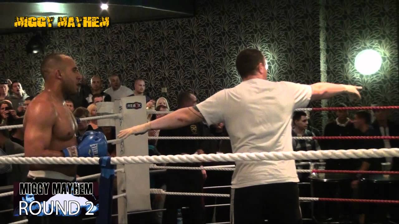 Miggy Mayhem 1   LEE BILLINGS VS NEIL HONEY