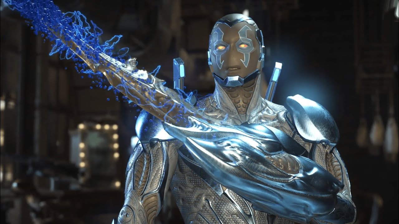 Blue Beetle vs Leonardo TMNT Injustice 2 4K