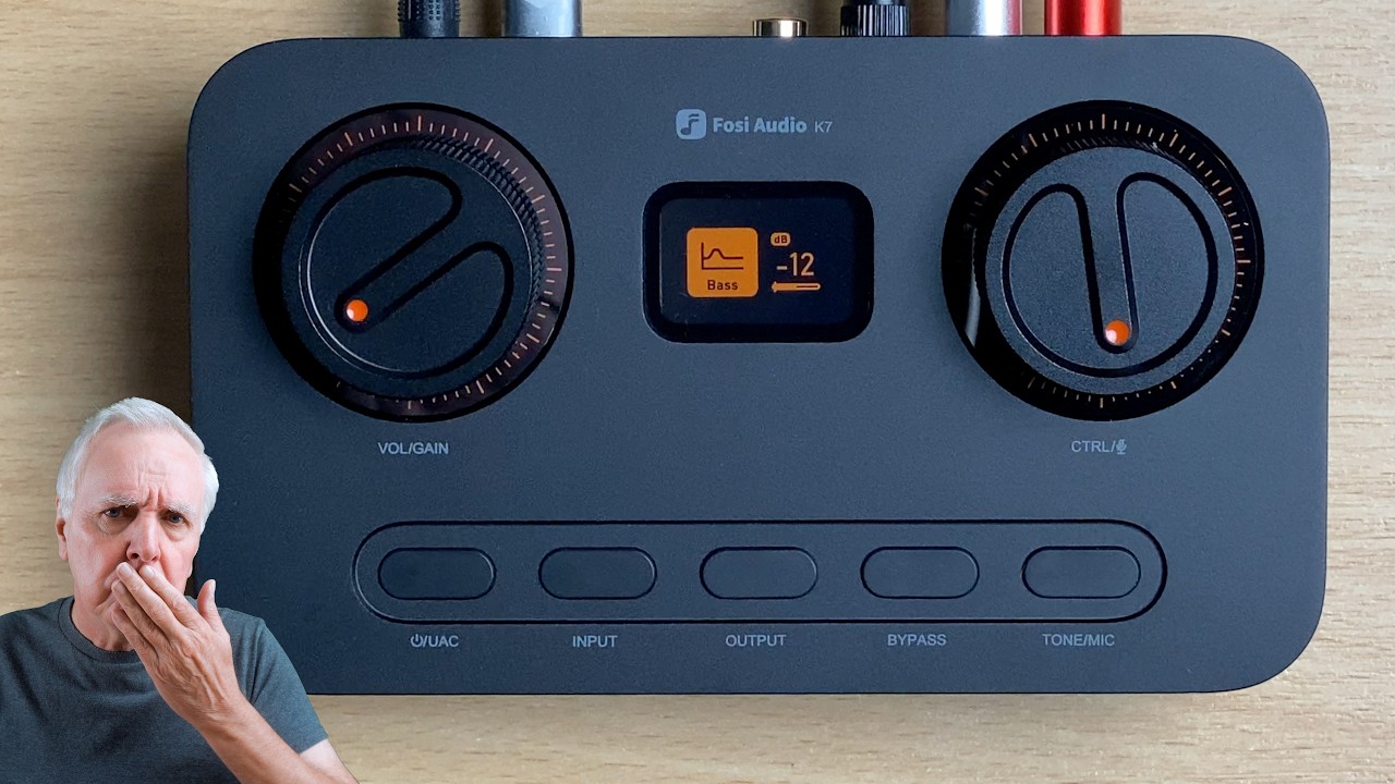 Fosi K7 Desktop Gaming DAC / Headphone Amplifier - Not just for gamers!