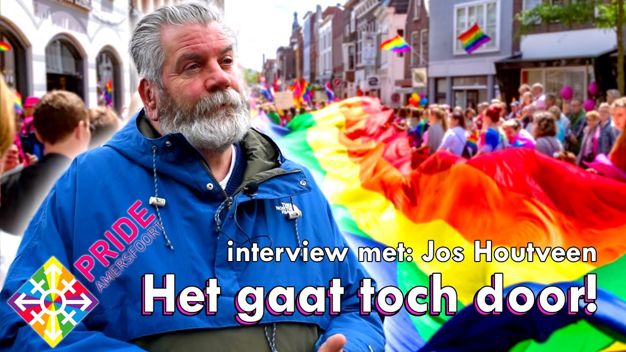 Doorstart Stichting Pride Amersfoort | Interview met Jos Houtveen